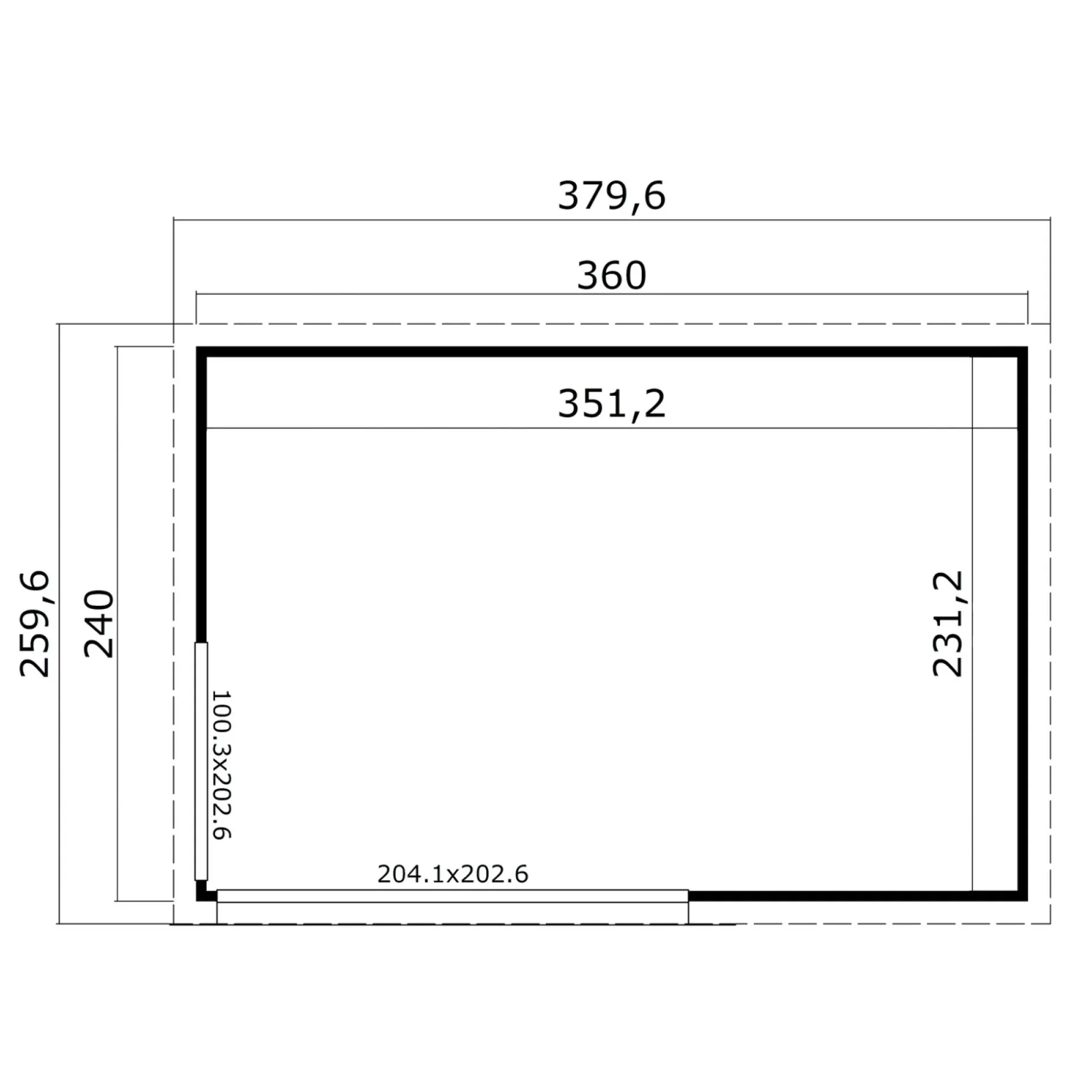 BYGNORDIC SUNE ANNEKS 8,12 M2