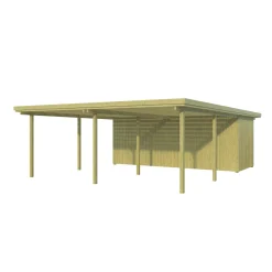 BYG-SELV LYNGE 2.1 CARPORT 48 M2