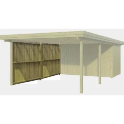 BYG-SELV LYNGE 1.6 INKL. BEKLÆDNING CARPORT 33 M2