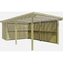BYG-SELV LYNGE 1.1 INKL. BEKLÆDNING CARPORT 25 M2