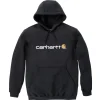 CARHARTT CARHARTT SWEATSHIRT SIGNATURE-1708724 HÆTTETRØJE XL SORT