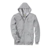 CARHARTT LOOSE FIT MIDWEIGHT FULL-ZIP SWEATSHIRT HÆTTETRØJE L LYS GRÅ