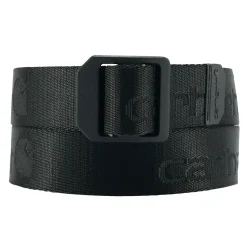 CARHARTT NYLON WEBBING LADDER LOCK BELT/A0005768 BÆLTE SORT XL