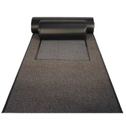 CLEAN CARPET CC-1100 SMUDSMÅTTE 130 X 200 CM LYS GRÅMELERET