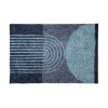 CLEAN CARPET CC-DESIGN DØRMÅTTE 50X75 CM TURKIS/GRÅ