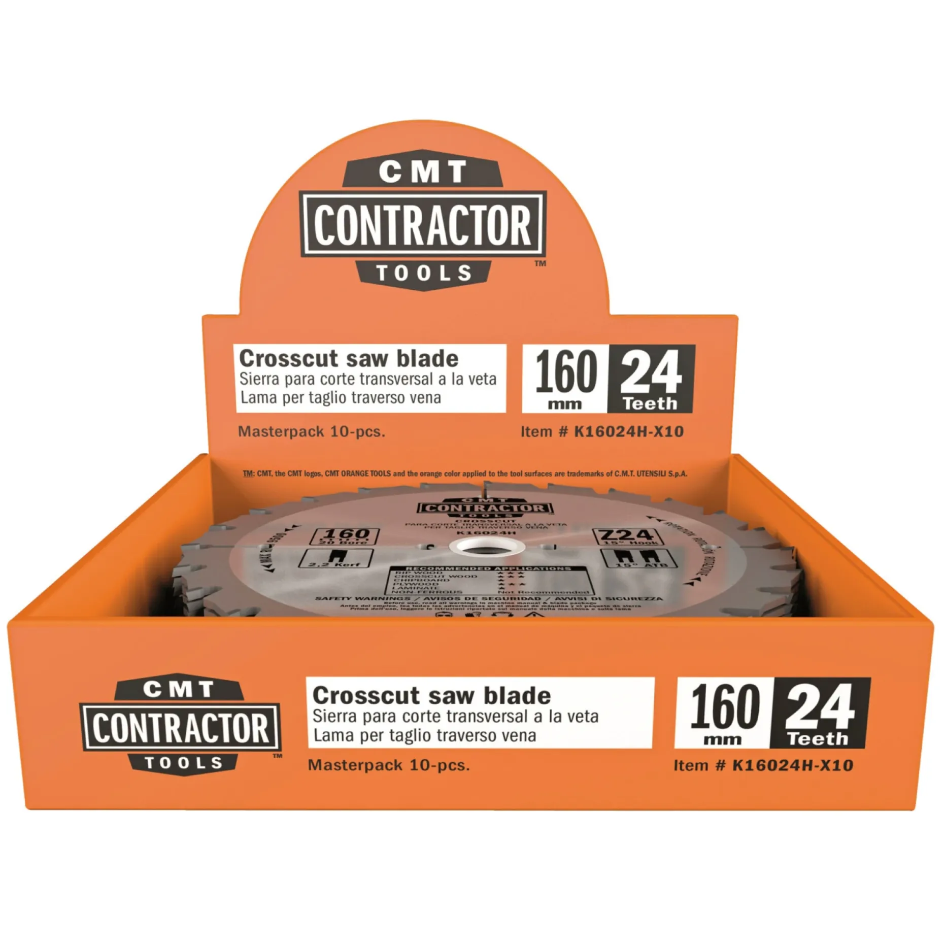 CMT CONTRACTOR Z24 SAVKLINGESÆT 160X20 MM