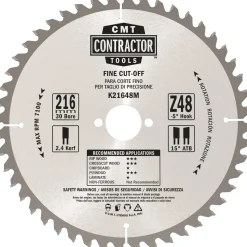 CMT Z24-48-48 W C RUNDSAVKLINGESÆT 216X30 MM
