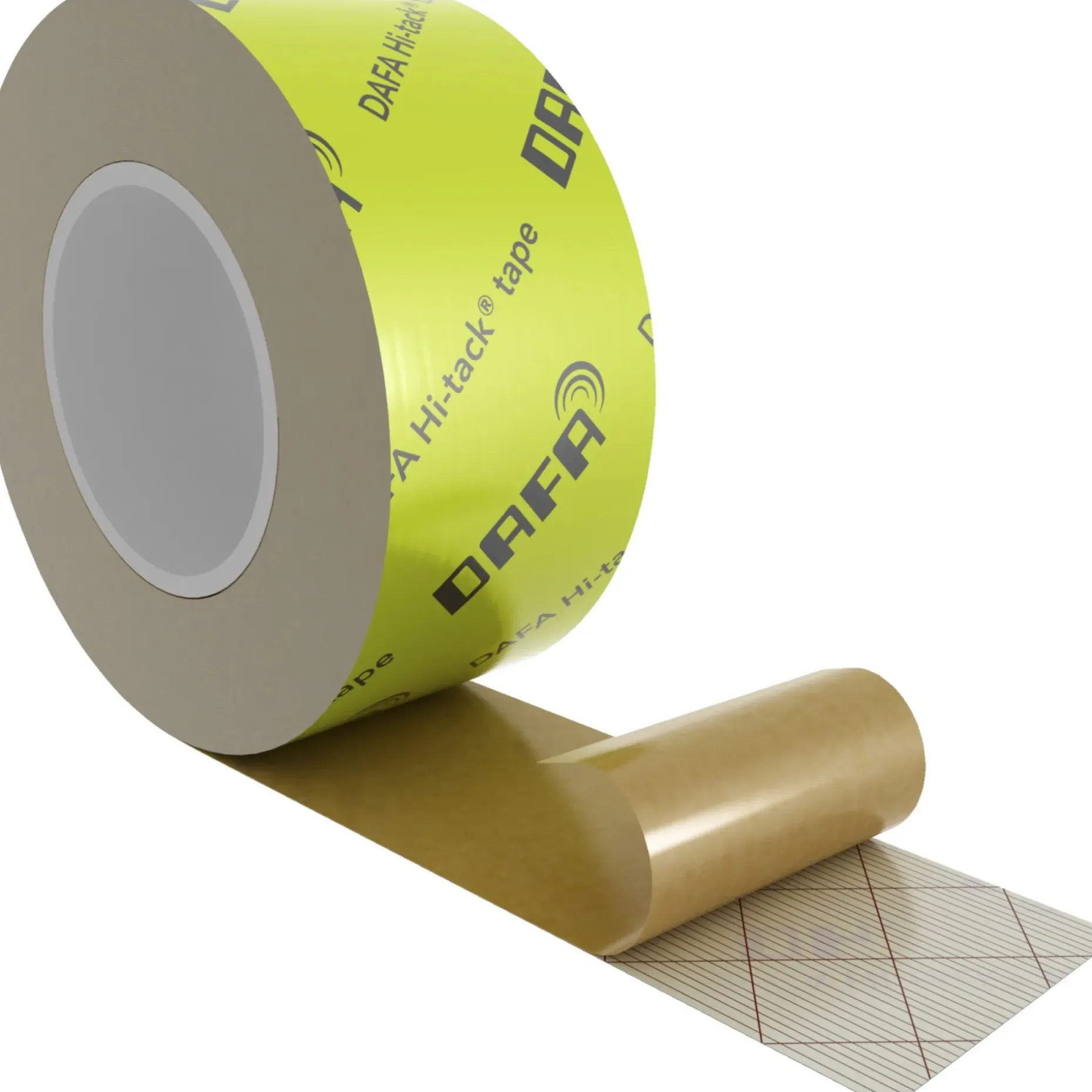 DAFA AIRSTOP SYSTEM HI-TACK LIME FOLIELINER DAMPSPÆRRETAPE 60 MM X 25 M
