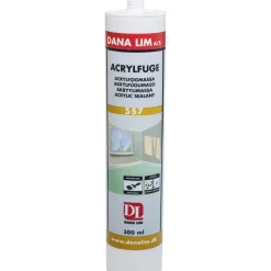 DANA LIM 557 AKRYLFUGEMASSE 300 ML HVID