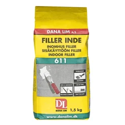 DANA LIM 611 SPARTELMASSE/FILLER 1,5 HVID