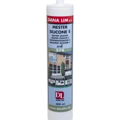 DANA LIM MESTERSILICONE S 574 FUGEMASSE 300 ML TRANSPARENT