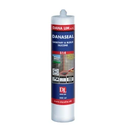 DANA LIM SANTITARY & BUILD 514 BYGGESILICONE 300 ML SORT