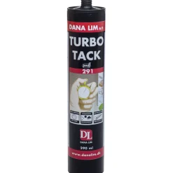 DANA LIM TURBO-TACK 291 MONTAGELIM 290 ML HVID
