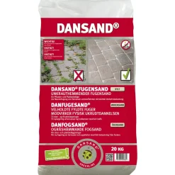 DANSAND NO GROW FUGESAND 20 KG OP TIL 1,5 MM