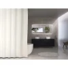 DEBEL UNI BADEFORHÆNG HVID 180 X 200