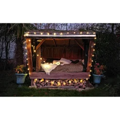 DET GAMLE APOTEK LYSKÆDE 100 LED I STRIP, 30 LED I LAMPE 11 CM