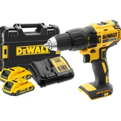 DEWALT DCD778D2T SLAGBOREMASKINE AKKU MED BATTERI OG LADER