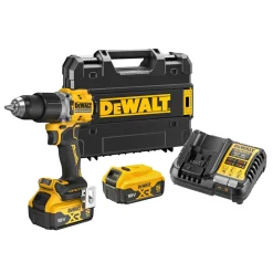 DEWALT DCD805P2T-QW SLAGBORE-/SKRUEMASKINE LI-ION BATTERI MED BATTERI OG LADER