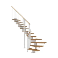 DOLLE DUBAI TRAPPE HVID EG CLASSIC III 16 TRIN