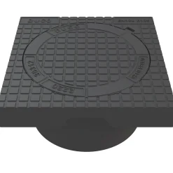 DUCO FIRKANT MED DÆKSEL BRØNDKARM 195X384X384 MM 315 MM