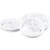 DUKA 61.1, Ø43 MM, 4 STK. SKABSRIST HVID
