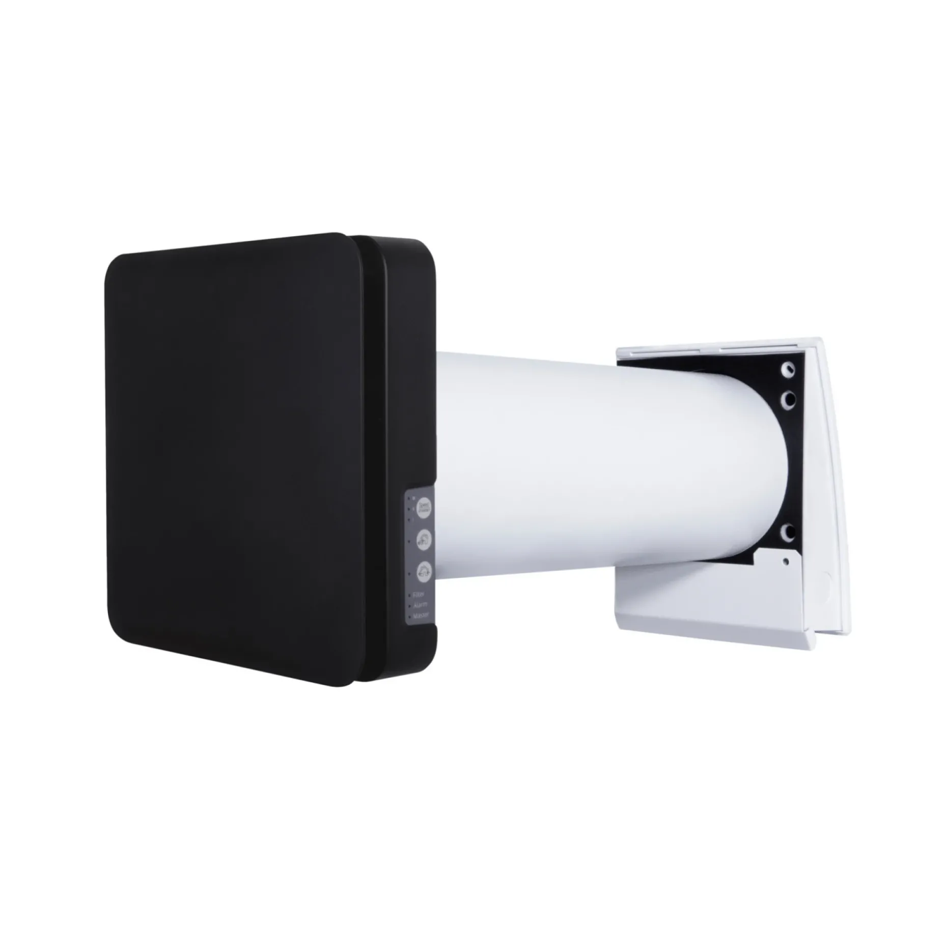 DUKA ONE PRO 50 S, SORT VARMEGENVINDING 160 MM
