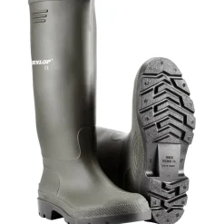 DUNLOP PVC 380VP PRICEMASTOR GUMMISTØVLE GRØN 45