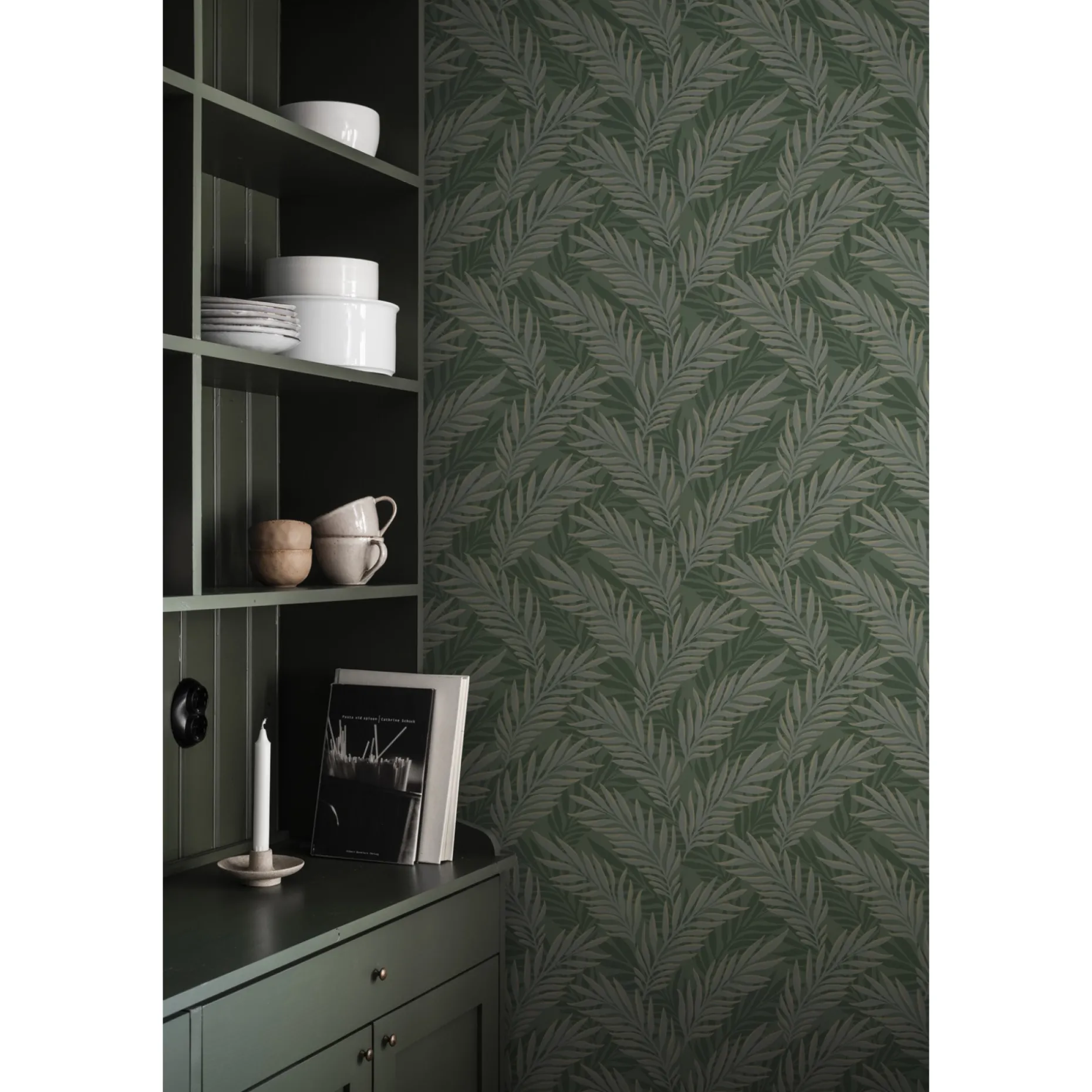 DURO STUDIO 2027 PALMBLAD TAPET 0,53X10 M