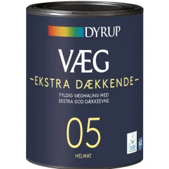 DYRUP 05 EKSTRA DÆKKENDE VÆGMALING 0,75 L BASE 10