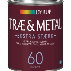 DYRUP 60 EKSTRA STÆRK TRÆ- OG METALMALING 1 L BASE 30