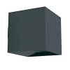 EGLO CALPINO 2 UDENDØRS VÆGLAMPE SORT 2X3,3W