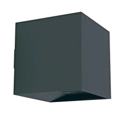 EGLO CALPINO 2 UDENDØRS VÆGLAMPE SORT 2X3,3W