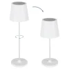 EGLO DÆMPBAR GENOPLADELIG BORDLAMPE HVID