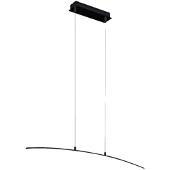 EGLO LASANA PENDEL SORT/ALU 96,5 CM