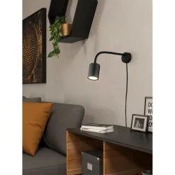 EGLO PORTELLA SPOTLAMPE SORT GU10 3W