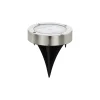 EGLO SOLCELLE LAMPE RUSTFRIT STÅL 2 CM