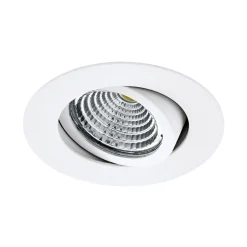 EGLO 3-TRIN DÆMP M/KIP SALICETO 2 INDBYGNINGSSPOT HVID LED 4W