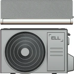 ELL FRONT SILVER 12 KOMPLET VARMEPUMPE 110 M2