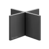 EUROTEC FORHØJELSESPROFIL 30X53X3MM SORT 100 STK