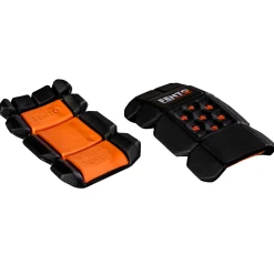 FENTO M2 POCKET KNÆBESKYTTER SORT/ORANGE ONE SIZE
