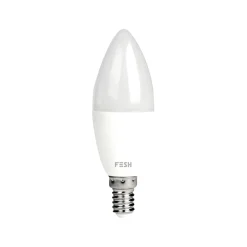FESH SMART HVID LED PÆRE E14 KERTE 5W
