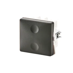 FESH SWITCH CURVELINE KRYDSNING - 1,0 MODUL AFBRYDER KOKSGRÅ