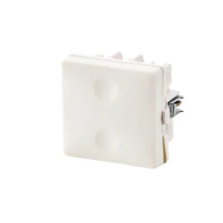 FESH SWITCH CURVELINE KRYDSNING - 1,0 MODUL AFBRYDER HVID