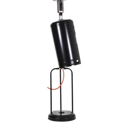 F&H COM RUND TERRASSEVARMER SORT 5000-12000 WATT
