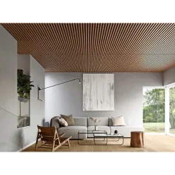FORZES ACOUSTICS AKUSTIKPLADE RØGET EG / SORT AKUSTIKPLADE 43 X 600 X 2400 MM