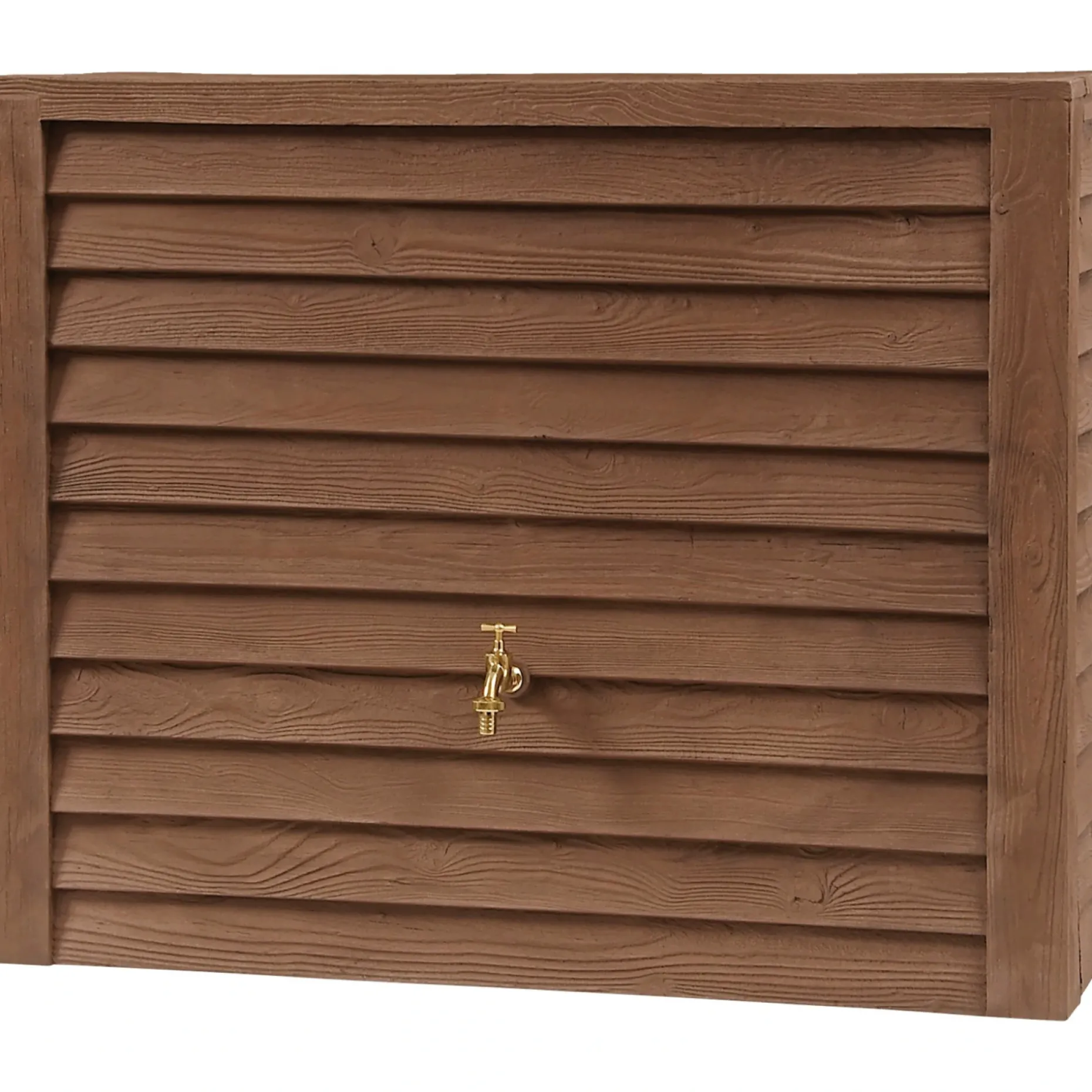 GARANTIA WOODY 350L REGNVANDSBEHOLDER 400X1000X1240 MM MØRK BRUN