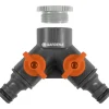 GARDENA 936-20 2-VEJS VENTIL 1/2"