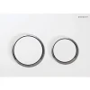 GEBERIT OMEGA20 BETJENINGSPLADE HVID