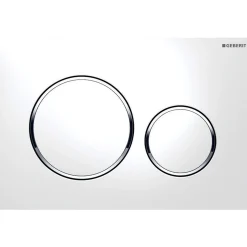 GEBERIT SIGMA20 BETJENINGSPLADE HVID