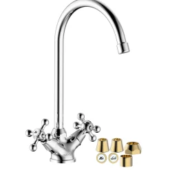 GEYSER MAGNOLIA KØKKENARMATUR KROM